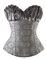 Everbellus Womens Princess Creamy Lvory Renaissance Overbust Corset Top G4